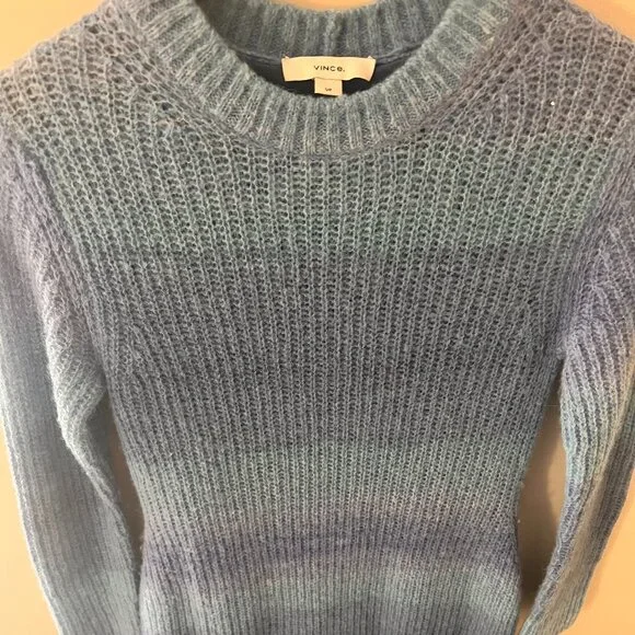 Vince Blue Gradient Maxi Dress - Picture 4 of 10